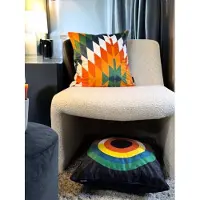 NOVÉE Sierkussen velvet retro #4 | 45 x 45 cm | polyester