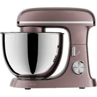 ROYAL SWISS – Keukenmachine 2000W – 8.5L RVS Mengkom – Planetair Mengsysteem – 6 Snelheden – Koffie / Roségoud