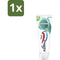 Aquafresh 1 x Tandpasta Coolmint 75 ml - Tandpasta - Frisse Adem - Mondgezondheid - Suikerzuur - Gaatjes