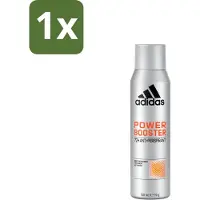 Adidas 1 x – Deodorant Spray – Power Booster – 150 ml - Anti-transpirant Spray - Deodorant Spray - Houtachtige Geur - 72 Uur Droge Frisheid - Energie Uitstralen