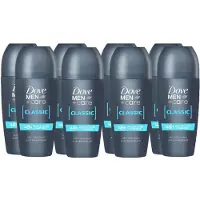 Dove Deo Roller - Men+Care Classic - Voordeelverpakking 8 x 50 ml