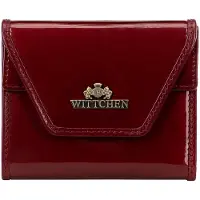 WITTCHEN Florence Dames Portemonnee Rood - Leer met RFID