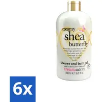 Treaclemoon – Bad- & Douchegel – Creamy Shea Butterfly – 500 ml - Voordeelverpakking - 6 stuks