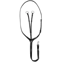 Equestro Adjustable Running Martingaal Zwart Pony
