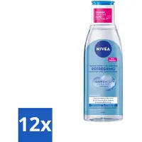 Nivea – Micellair Reinigingswater – Refreshing – 200 ml - Voordeelverpakking - 12 stuks
