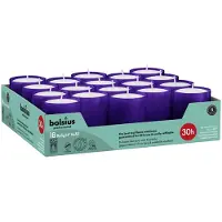 Bolsius Horeca Relight Navullingen 64/52 Paars (18 stuks)