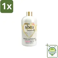 Treaclemoon 1 x – Bad- & Douchegel – Creamy Shea Butterfly – 500 ml - Bad En Douchegel - Shea Bad En Douchegel - Bloemige Geur - Ontspannende Baden - Verzorgende Douchegel