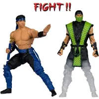 Mcfarlane Toys McFarlane Mortal Kombat Action Figure 2-Pack Liu Kang vs. Reptile (Klassics) 18 cm