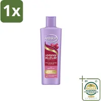 Andrélon 1 x – Shampoo – Levendige Kleur – 250 ml- Kleurbehoud Haar - Levendige Kleur Shampoo - Hibiscus Extract Shampoo - UV-filter Shampoo - Gekleurd Haar Verzorging