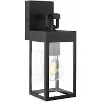 Ks Verlichting Cartagena Wandlamp buiten - vierkant - Landelijk - Modern - Zwart