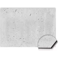 KitchenArt - Urban Cement Spatscherm - 120x80 cm - Spatscherm Achterwand Keuken - Spatwand Keuken