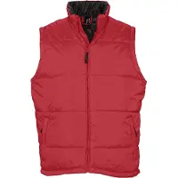 Sol SOLS - "Warm" fleece vest voor heren/dames, uni model LT3202 (maat L) (rood)