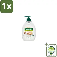 Palmolive 1 x - Handzeep - Met Pomp - Almond Milk - 500ml - Handzeep - Melk - Amandel - Zeepvrij - Hydraterend