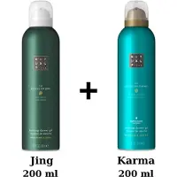 RITUALS - Duo Set - Jing Shower Gel 200 ml + Karma Shower Gel 200 ml - Douchegel - Doucheschuim