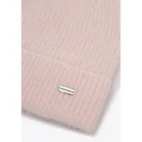 WITTCHEN - Plooi Rand - Fluffy Acryl - Roze - Metalen Logo