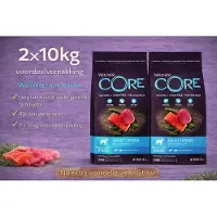Wellness Core Grain Free Dog Ocean Zalm&Tonijn - Hondenvoer - 2x 10 kilo = 20 kilo