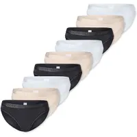 Elle Slip ' Super Soft ' beige / zwart / wit