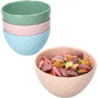 MamboCat Set van 6 Advent rood steengoed graankommen voor 6 personen - 23010346