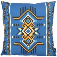 Gek op kussens! Ibiza petrol outdoor | 45 x 45 cm | kussenhoes | katoen