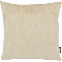Gek op kussens! Nera velvet beige | 45 x 45 cm | kussenhoes | polyester