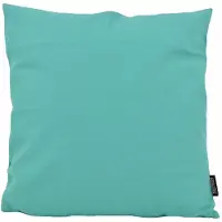 Gek op kussens! Uni aqua | 45 x 45 cm | kussenhoes | katoen / polyester