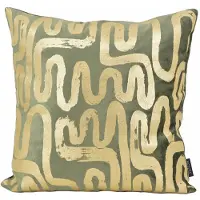 NOVÉE Naja verde | 45 x 45 cm | kussenhoes | velvet/viscose