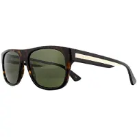 Gucci Zonnebril GG0341S 003 Havana Groen
