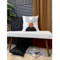 NOVÉE Velvet cross | 45 x 45 cm | kussenhoes | velvet/polyester