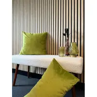 Gek op kussens! Sierkussen velvet mos | 45 x 45 cm | velvet/polyester