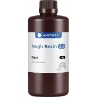 Anycubic SLA 3D printer UV resin 1 liter - Tough Resin 2.0 - Zwart / Black