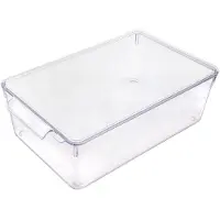 Orion Urovnejto Serie - Koelkastorganizer - 32,5x20x10,5 cm - Transparant - Met Deksel
