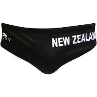 Turbo New Zealand Swimming Brief Zwart XL Man