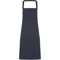 Premier Dames/Dames Slim Apron (geen Zak) / Werkkleding (Pakket van 2) (Marine)