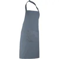 Premier Dames/Dames Kleuren Bipschort Met Zak / Werkkleding (Pakket van 2) (Staal)