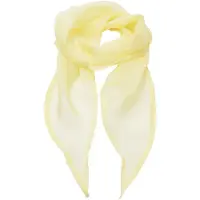 Premier Dames/vrouwenwerk Chiffon Formele Sjaal (Citroen)