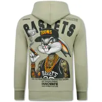 True Rise Oversized hoodie met capuchon gangster chicago