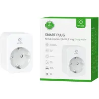 WOOX Smart plug | inclusief energiemeter | Max. 3680W | WiFi (Tuya) | IP20 | Wit (NL)