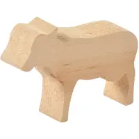 WEPLAY Eduplay houten boerderij dieren set - speelgoed dieren 3 stuks.