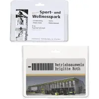 Durable naambadge open zonder textielkoord 90 x 60 mm (20 stuks)