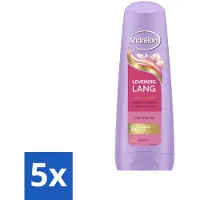 Andrélon – Conditioner – Levendig Lang – 200 ml - Bulkverpakking - 5 stuks
