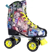 KRF Retro Fashion Art Roller Rolschaatsen
