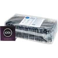 Exs - condooms met chocoladesmaak - zwart - 100 stuks