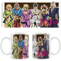 Sakami Merchandise JoJo´s Bizarre Adventure Part 5: Golden Wind Ceramic Mok / Beker Main Characters Cups & Mok / Bekers