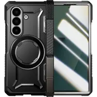 Supcase Ub Grip Case geschikt voor Samsung Galaxy Fold 7 hoesje met screenprotector - Geschikt voor MagSafe - Zwart