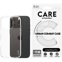 PanzerGlass CARE Urban Combat iPhone 16 Pro Hoesje Doorzichtig