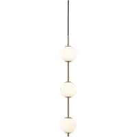 UMAGE Hanglampe , Audrey, dimbare, Goud / Messing, Woonkamer, Metaal, Designer