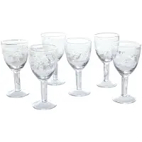 Loberon Glas set van 6 Florineau