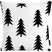 Gek op kussens! Black trees | 45 x 45 cm | kussenhoes | katoen/polyester