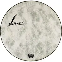 Sonor BassDrum Frontfell 20", Fiberskyn 3, Vintage Logo - Bass drumvel