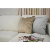 NOVÉE Velvet shell taupe | 45 x 45 cm | kussenhoes | velvet / polyester